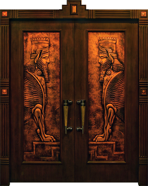 در ورودی ساختمان طرح دروازه ملل